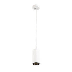 LED Pendelleuchte NUMINOS PD DALI M, 4000K, 60�, 2060lm, wei� / schwarz