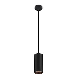 LED Pendelleuchte NUMINOS PD DALI L, 3000K, 60�, 2400lm, schwarz / schwarz