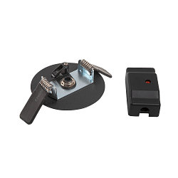 Einbaurosette FITU, mit Anschlussbox, IP20, schwarz