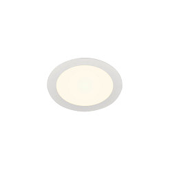 LED Ceiling recessed luminaire SENSER 18 DL, round, 9,7W, 950lm, IP20, white, 4000K