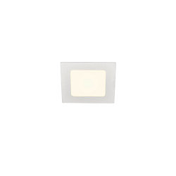 LED Deckeneinbauleuchte SENSER 12 DL, eckig, 6W, 440lm, IP20, wei�, 4000K