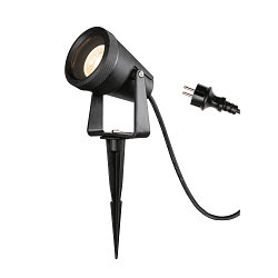 Erdspie�leuchte SAMRINA SP SINGLE, QPAR51, IP65, schwarz