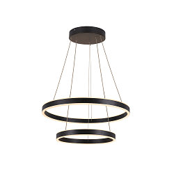 LED Pendelleuchte ONE DOUBLE PHASE, Up/Down, � 60cm, 35W 2700/3000K (CCT) 1270lm 130�, CRi >90, messing