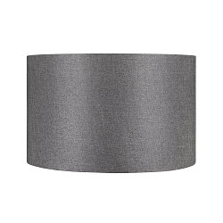 Textil-Schirm FENDA, Zylindrisch, � 45.5cm / H�he 28cm, Grau