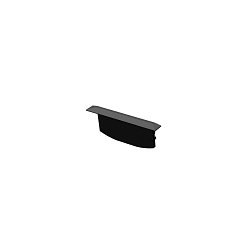 Zubeh�r f�r LED Strip GRAZIA 60 Endkappen, IP20, f�r Einbauprofil, schwarz