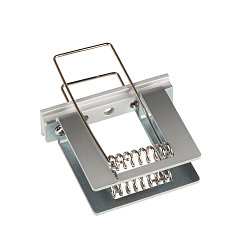 Montagefeder GRAZIA 20, 2 St�ck, chrom / Aluminium