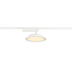 1-Phasen LED Strahler PANEL TRACK, Rund, � 20cm, 230V / 450mA, 18W 3000K 1800lm, CRi >90, Wei�