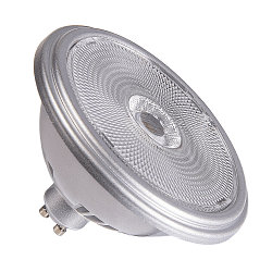 LED HV-Reflektorlampe QPAR111, GU10, 12.5W 3000K 1000lm 60�, CRi >90, dimmbar, silber