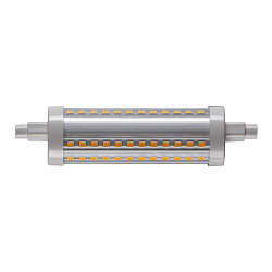 LED Leuchtmittel QT DE12 R7S 118mm, 15W, 3000K, CRI90, 330�, transparent