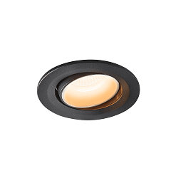 LED Ceiling recessed luminaire NUMINOS� MOVE S, 3000K, 40�, black/white