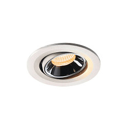 LED Ceiling recessed luminaire NUMINOS� MOVE S, 3000K, 40�, white/chrome