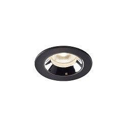 LED Deckeneinbauleuchte NUMINOS� XS, 4000K, 55�, Schwarz / Chrom