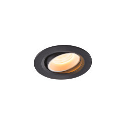 LED Deckeneinbauleuchte NUMINOS� MOVE XS, 2700K, 55�, Schwarz / Wei�