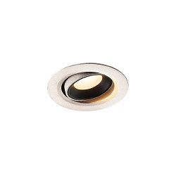 LED Deckeneinbauleuchte NUMINOS� MOVE XS, 3000K, 20�, Wei� / Schwarz