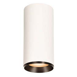 LED Deckenleuchte NUMINOS� XL PHASE, 36W, 3000K, 24�, wei� / schwarz