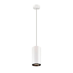 LED Pendant luminaire NUMINOS� DALI XL, 36W, 3000K, 24�, white / black