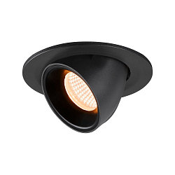 LED Deckeneinbauleuchte NUMINOS� GIMBLE S, 2700K, 55�, Schwarz