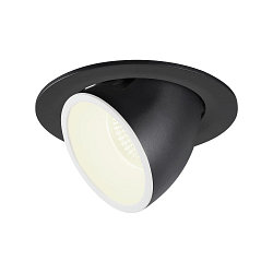 LED Deckeneinbauleuchte NUMINOS� GIMBLE L, 4000K, 55�, Schwarz / Wei�