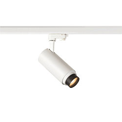 3-Phasen LED Strahler NUMINOS� ZOOM M, 230V / 500mA, CRi >90, fokussierbar, Phasen dimmbar, 20W 3000K 15�-60�, wei�
