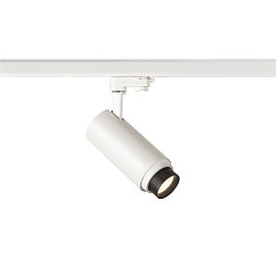3-Phasen LED Strahler NUMINOS� ZOOM M, 230V / 500mA, CRi >90, fokussierbar, Phasen dimmbar, 20W 4000K 15�-60�, wei�
