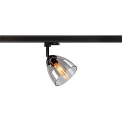 3-Phasen Strahler PARA CONE GL GU10, transparent, Bambus