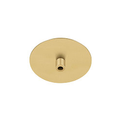 Deckenrosette FITU, 1er, Einbau, gold