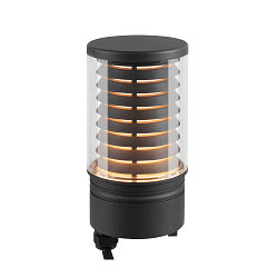 LED Leuchtenkopf M-POL M LOUVER, IP65 IK10, 19W, 2700/3000K, 350-370lm, CRI90, DALI dimmbar, anthrazit