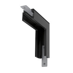 L-Verbinder f�r Aufbauschiene TRACK 48V, Standard, mechanisch, Stereo, IP20, schwarz