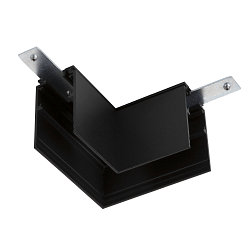 L-Verbinder f�r Aufbauschiene TRACK 48V, tief, mechanisch, rechts, IP20, schwarz