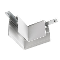 L-Verbinder f�r Aufbauschiene TRACK 48V, tief, mechanisch, rechts, IP20, wei�