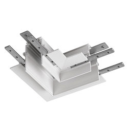 L-Verbinder f�r Einbauschiene TRACK 48V, mechanisch, rechts, IP20, wei�