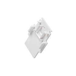 Endkappe f�r Einbauschiene TRACK 48V, IP20, wei�