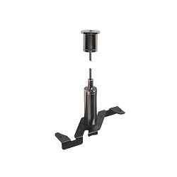 Pendelabh�ngung f�r TRACK 48V, 3m Drahtseil, IP20, schwarz