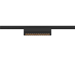 LED Spot IN-LINE 24 TRACK 48V, Darklight Reflector, 35�, 7,3W, CRI90, Move DALI, IP20, 2700K, 580lm, schwarz/schwarz