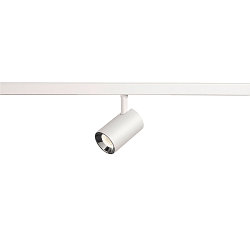 track spot NUMINOS� XS 48V DALI 2 55� swivelling, for VDU workstation, DALI controllable IP20, white matt dimmable