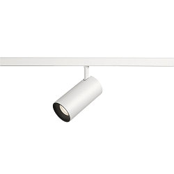 track spot NUMINOS� XS 48V DALI 2 20� swivelling, for VDU workstation, DALI controllable IP20, white matt dimmable