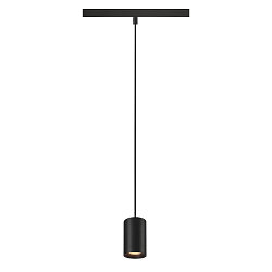 pendant luminaire NUMINOS� XS TRACK 48V DALI controllable IP20, black dimmable