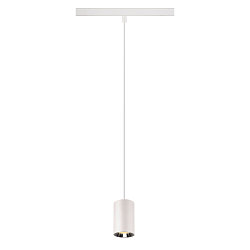 pendant luminaire NUMINOS� XS TRACK 48V DALI controllable IP20, chrome, white dimmable