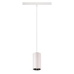 pendant luminaire NUMINOS� S TRACK 48V DALI controllable IP20, chrome, white dimmable