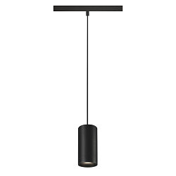 LED Niedervolt-Schienen-Pendelleuchte NUMINOS� S DALI, 48V, 16W 4000K 40�, DALI 2 dimmbar, matt schwarz
