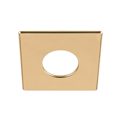 Abdeckung UNIVERSAL DOWNLIGHT, f�r Downlight IP65, eckig, gold matt