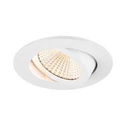 LED Deckeneinbauleuchte NEW TRIA� 68, rund, 8,3W, CRI 90, IP20, dimmbar, 60�, 2700K, wei�