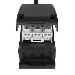 LED Deckeneinbauleuchte NEW TRIA� 68, rund, 8,3W, CRI 90, IP20/IP65, dimmbar, 38�, 2700K, wei�