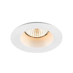 LED Deckeneinbauleuchte NEW TRIA� 68, rund, 8,3W, CRI 90, IP20/IP65, dimmbar, 38�, 3000K, wei�