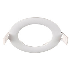Abdeckung f�r Deckeneinbauleuchte DOWNLIGHT V 100, � 10.6cm / 2.5cm, flach, wei�