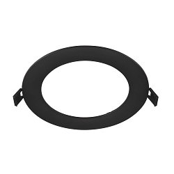 Abdeckung f�r Deckeneinbauleuchte DOWNLIGHT V 150, � 16.8cm / 2.5cm, flach, schwarz