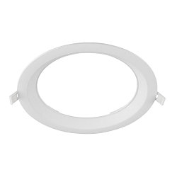 Abdeckung f�r Deckeneinbauleuchte DOWNLIGHT V 200, � 22,6cm / 2.5cm, leicht versenkt, wei�
