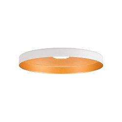 Leuchtenschirm LALU� PLATE 15 MIX&MATCH, H:1,5 cm, wei�/gold