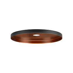 Leuchtenschirm LALU� PLATE 22 MIX&MATCH, H:1,5 cm, schwarz/bronze
