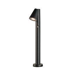 Outdoor Stehleuchte T-TUBE 70 POLE SINGLE, GU10, mit Sensor, IP44, dimmbar, schwarz
